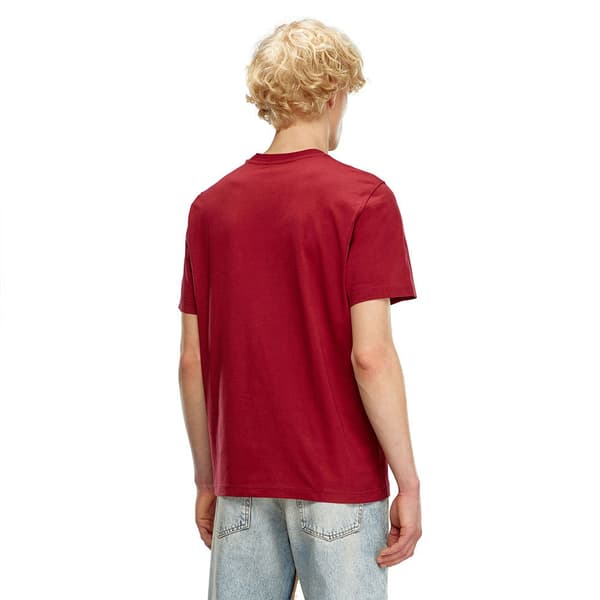 Diesel T Adjust Q7 T-shirt Med Korta ärmar Röd XL Man