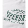 Miniatyrbild 6 av 7: Superdry Athletic College Graphic T-shirt Med Korta ärmar Vit M Man