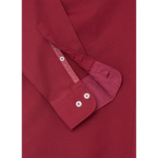 Hackett Dyed Oxford Skjorta Med Långa ärmar Röd L Man