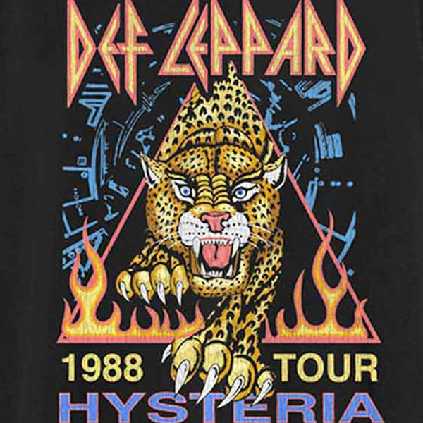 Def Leppard Hysteria 88 T Shirt