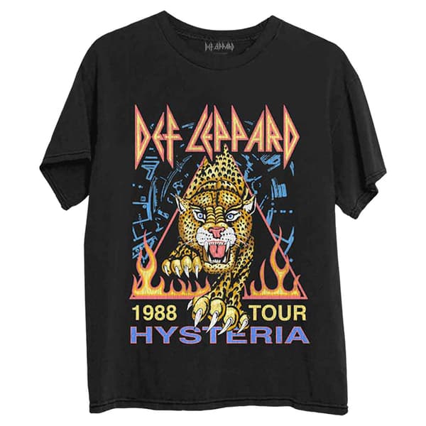 Def Leppard Hysteria 88 T Shirt