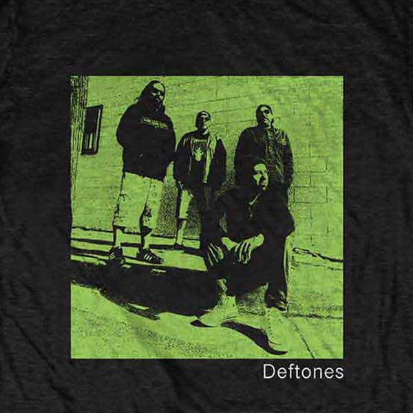 Deftones Green Photo T Shirt