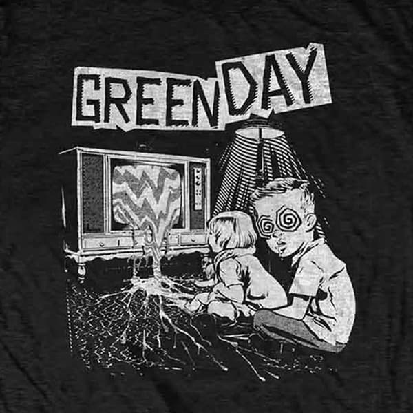 Green Day TV Wasteland T Shirt