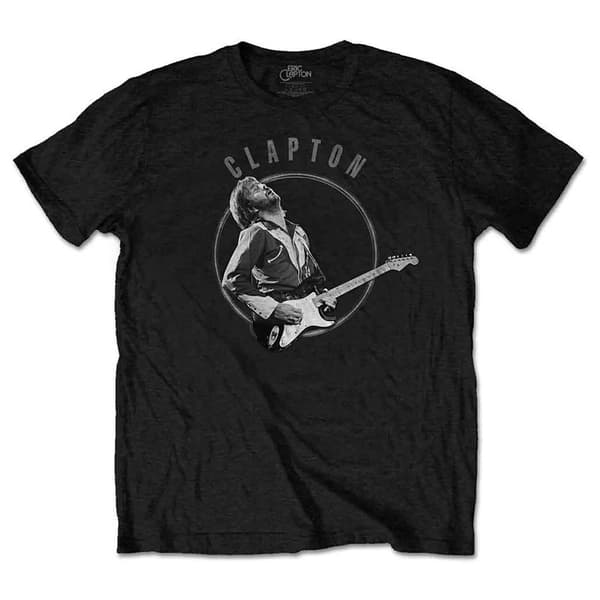 Eric Clapton Vintage Photo T Shirt Black S