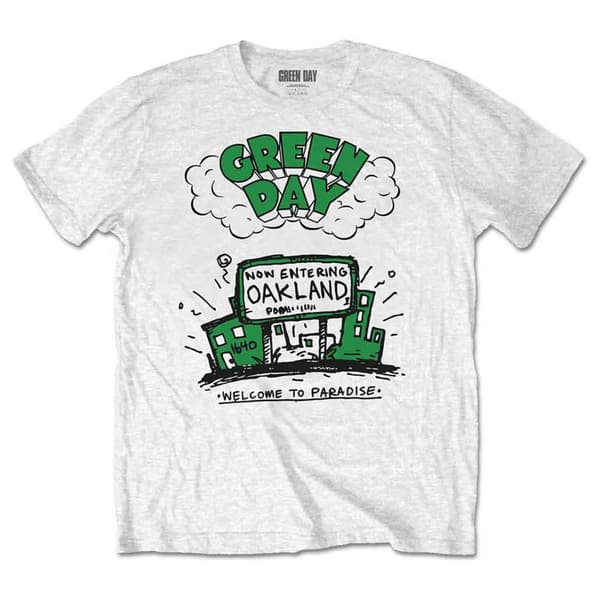 Green Day Welcome to Paradise T Shirt