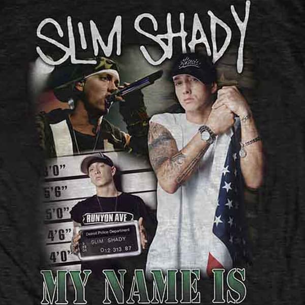 Eminem My Name is Homage T Shirt