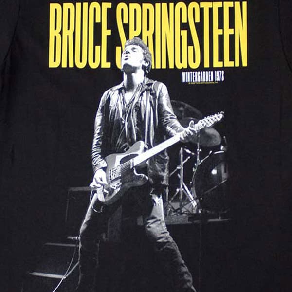 Bruce Springsteen Winterland Ballroom Guitar T Shirt