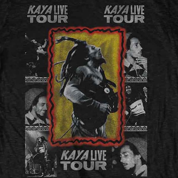 Bob Marley Kaya Tour T Shirt