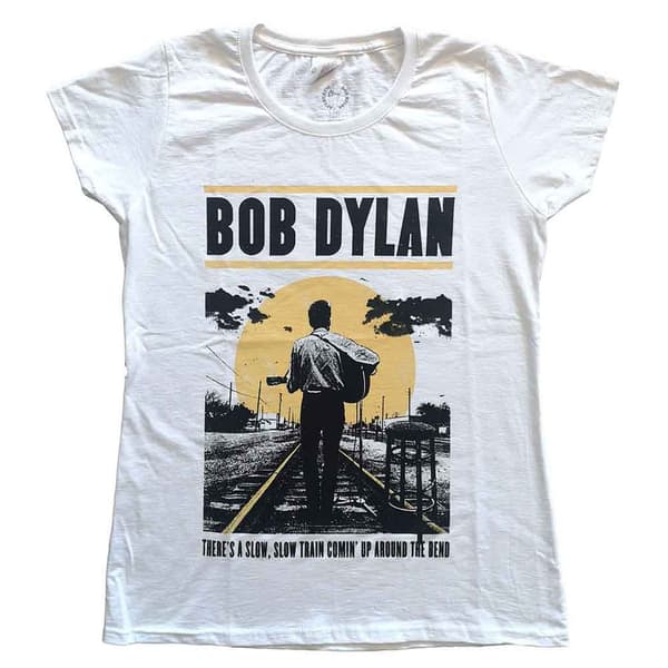 Bob Dylan Slow Train Womens T Shirt