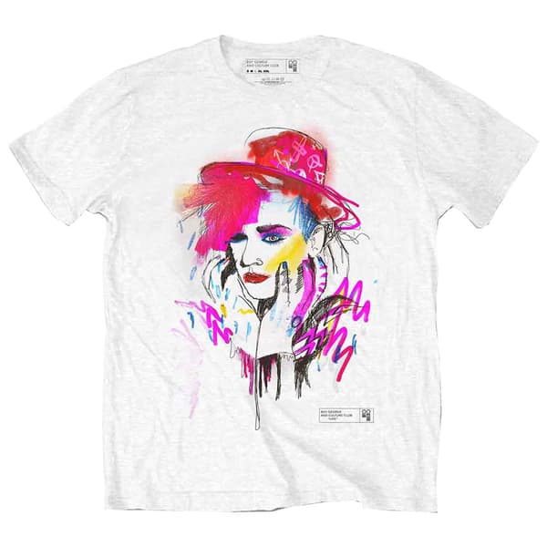 Boy George And Culture Club Drawn Portrait T Shirt