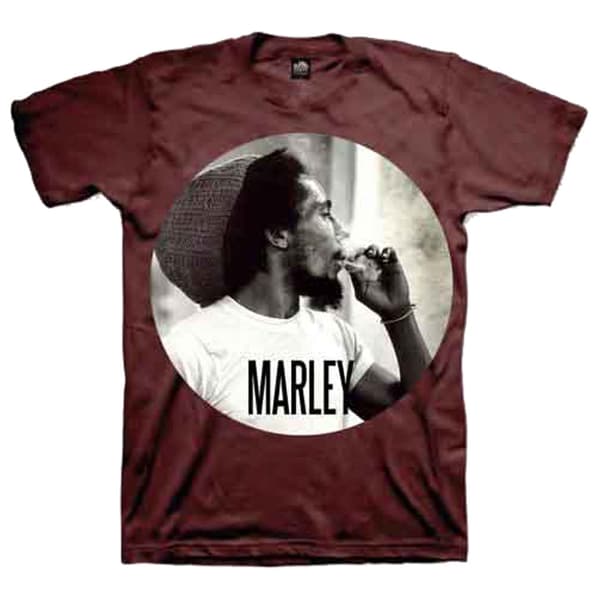 Bob Marley Circle Logo T Shirt