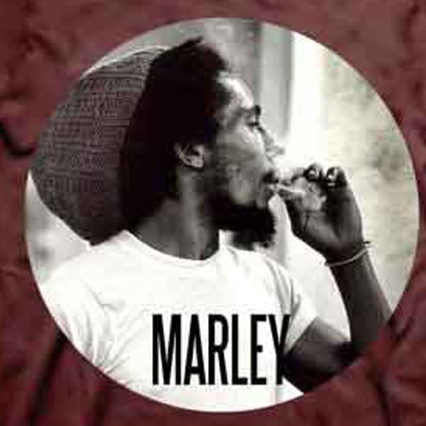 Bob Marley Circle Logo T Shirt