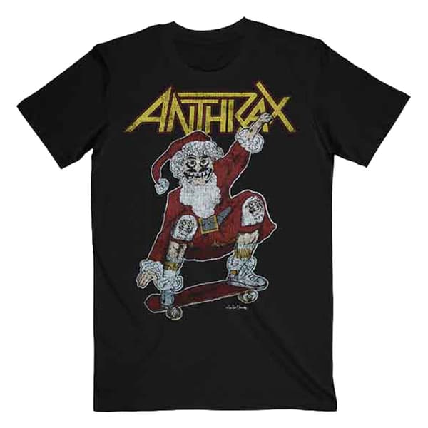 Anthrax Vintage Christmas T Shirt