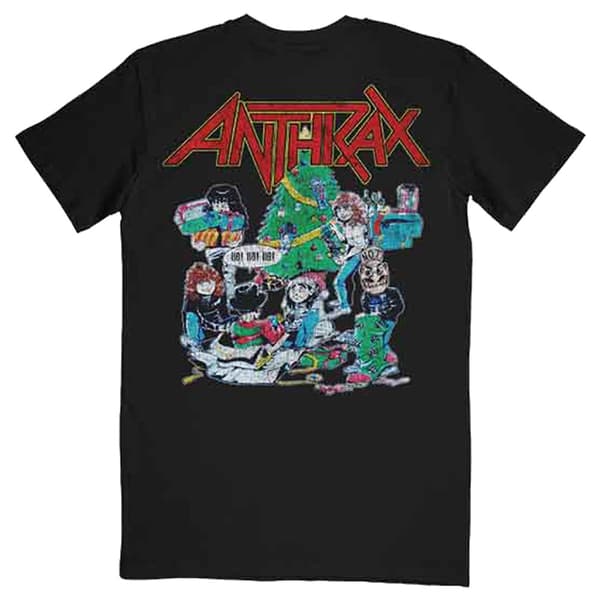 Anthrax Vintage Christmas T Shirt