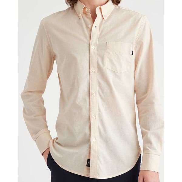 Dockers Oxford Pitkähihainen Paita Beige L Mies