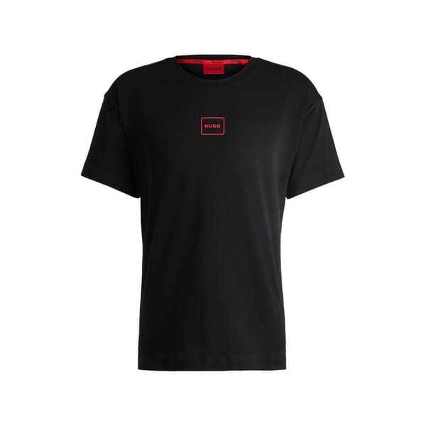 Hugo Laze 10261152 T-shirt Med Korte ærmer Sort S Mand
