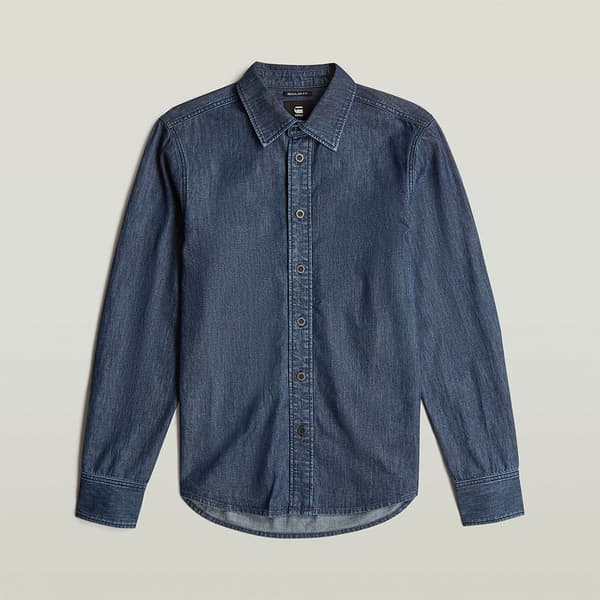 G-star D25518-d539 Skjorta Med Långa ärmar Blå L Man