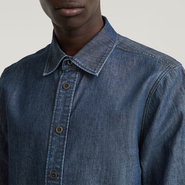 G-star D25518-d539 Skjorta Med Långa ärmar Blå L Man