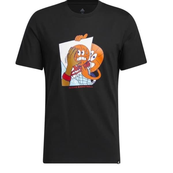 ADIDAS svart T-shirt S