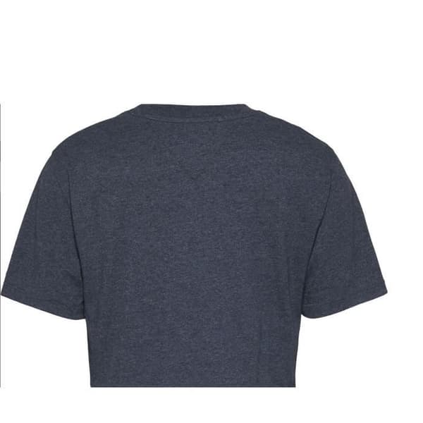 Tommy Jeans Crop Top - TOMMY JEANS - Grå - Korta ärmar - Tryckt logotyp