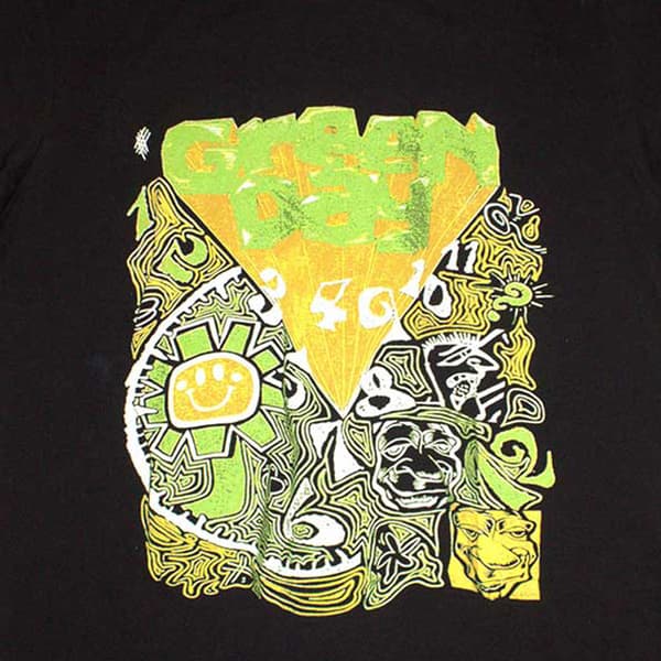 Green Day Psychedelic Kerplunk T Shirt