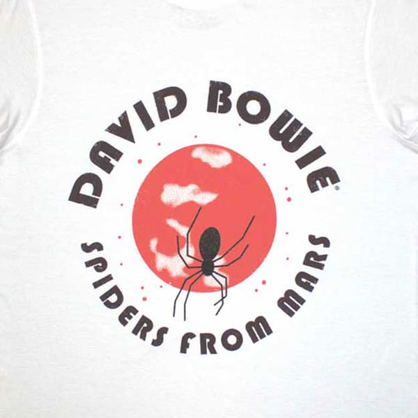 David Bowie Spiders From Mars T Shirt