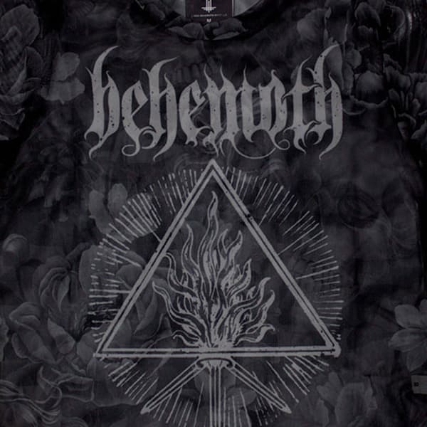 Behemoth Furor Divinus Mesh Crop Top Shirt