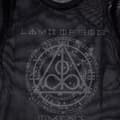 Miniatyrbild 2 av 3: Lamb Of God Omens Clock Mesh Crop Top Shirt