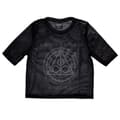 Miniatyrbild 1 av 3: Lamb Of God Omens Clock Mesh Crop Top Shirt