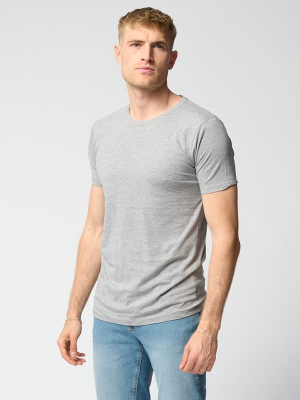 Muscle T-shirt - Lysegrå Lysegrå M