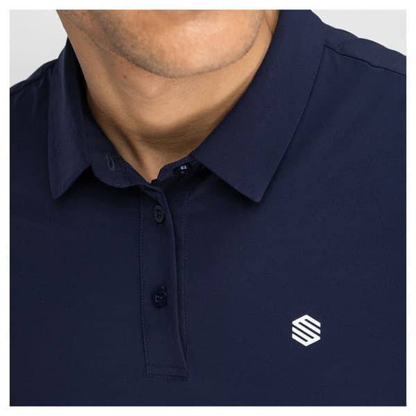Siroko Birkdale Navy Lyhythihainen Pikeepaita  M