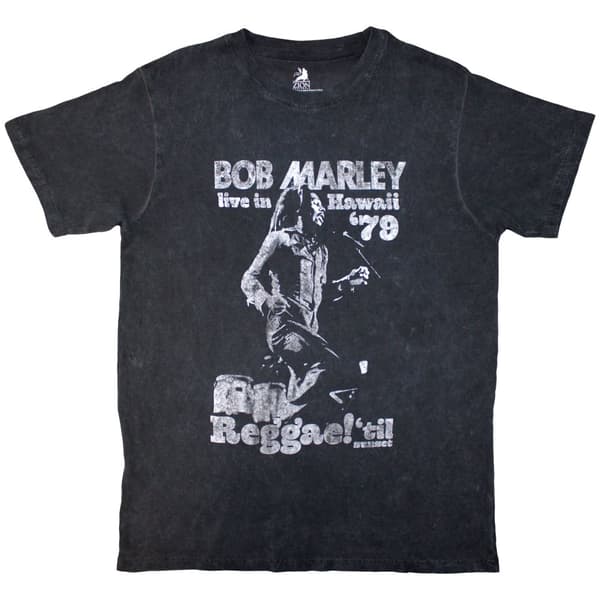 Bob Marley Live In Hawaii T Shirt
