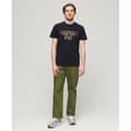 Miniatyrbild 3 av 6: Superdry Rock Graphic Band T-shirt Med Korta ärmar Svart M Man