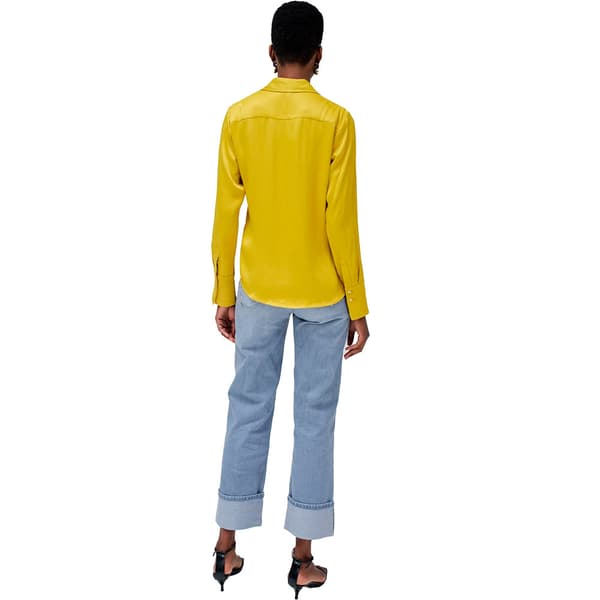 Salsa Jeans 21008834 Skjorta Med Långa ärmar Gul,Blå XS Kvinna