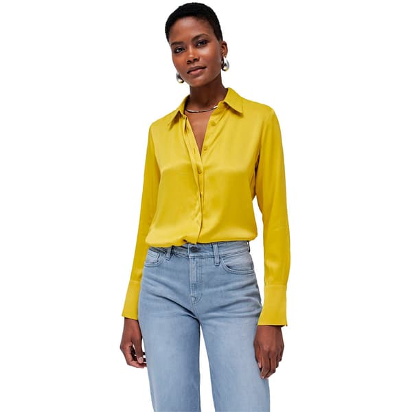 Salsa Jeans 21008834 Skjorta Med Långa ärmar Gul,Blå XS Kvinna
