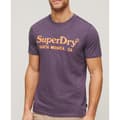 Miniatyrbild 1 av 5: Superdry Venue Classic Logo T-shirt Med Korta ärmar Lila S Man