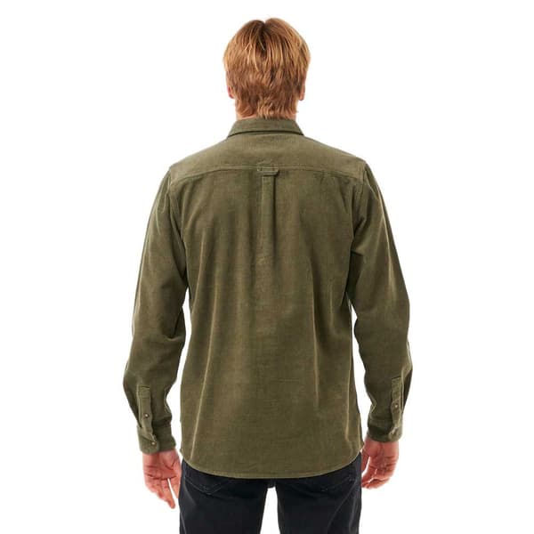 Rip Curl Classic Surf Cord Skjorta Med Långa ärmar Grönt S Man