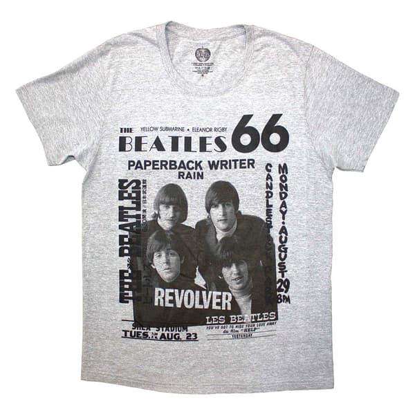 The Beatles Shea Stadium 1966 T Shirt