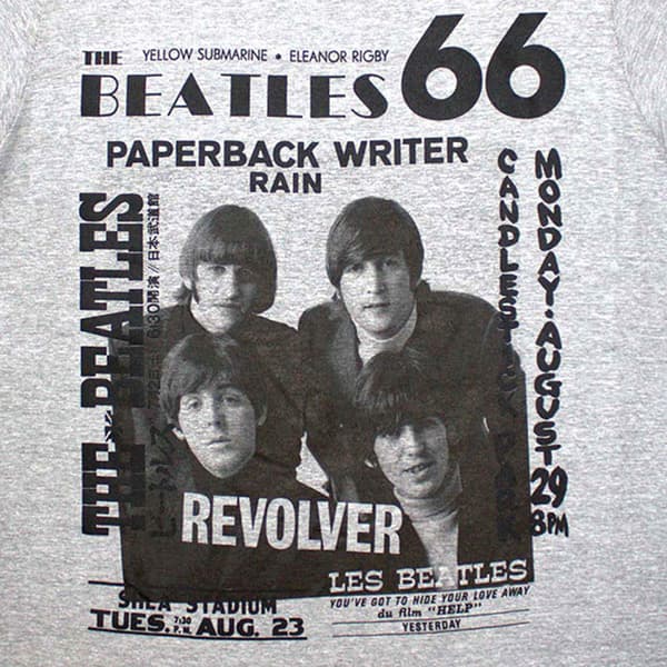 The Beatles Shea Stadium 1966 T Shirt