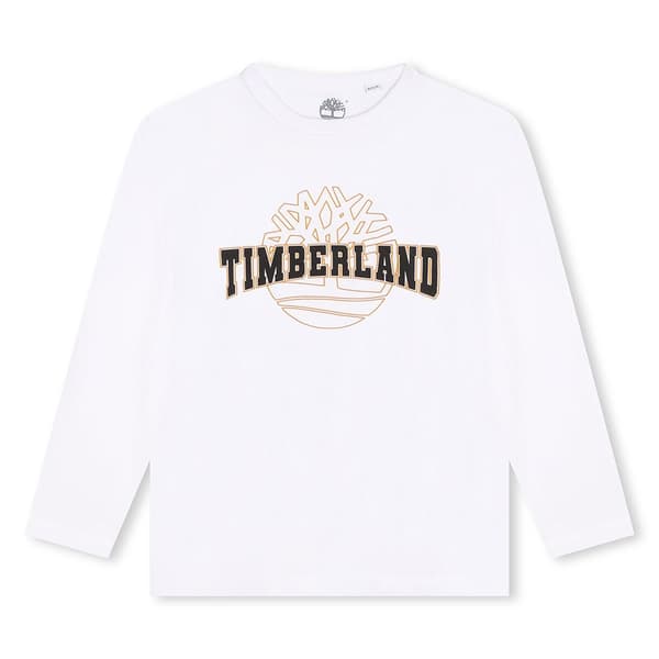 Timberland T60293 T-shirt Med Lång ärm Vit 14 Years