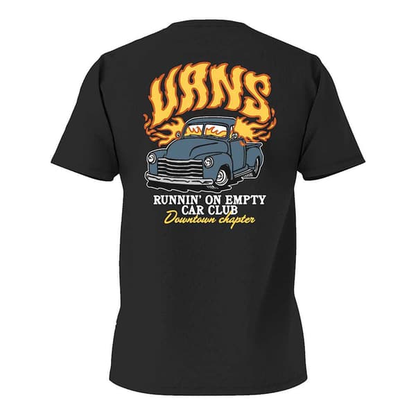 Vans Running On Empty T-shirt Med Korta ärmar Svart S Man