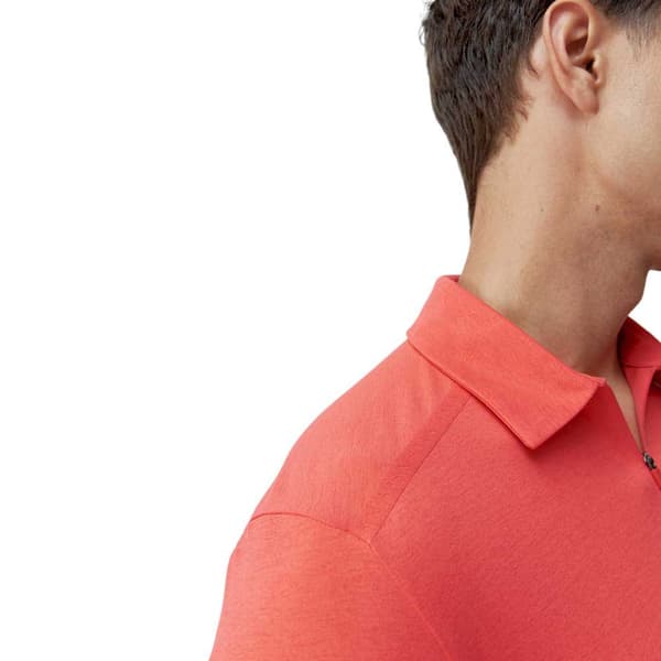 Born Living Yoga Kariba Kortærmet Polo Orange S Mand