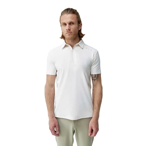 Born Living Yoga Kariba Kortærmet Polo Hvid M Mand
