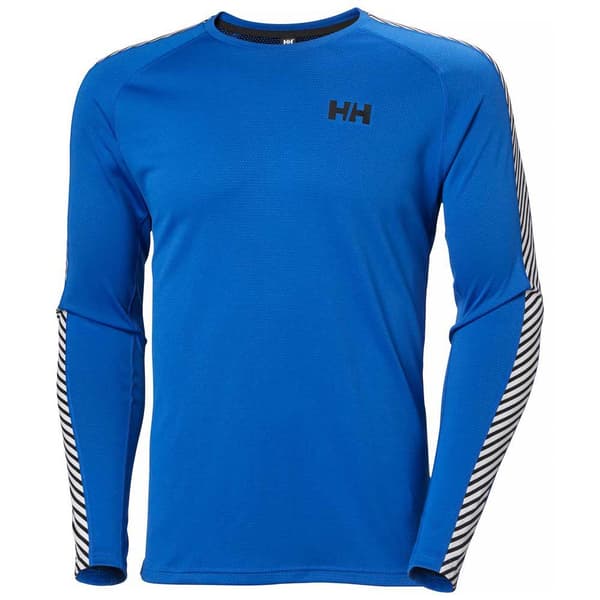 Helly Hansen Lifa Active Stripe T-shirt Med Lange ærmer Blå L Mand