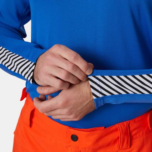 Helly Hansen Lifa Active Stripe T-shirt Med Lange ærmer Blå L Mand