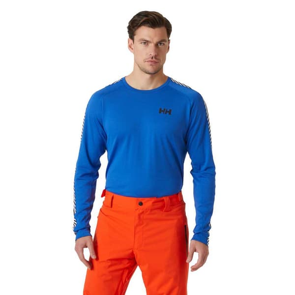 Helly Hansen Lifa Active Stripe T-shirt Med Lange ærmer Blå L Mand
