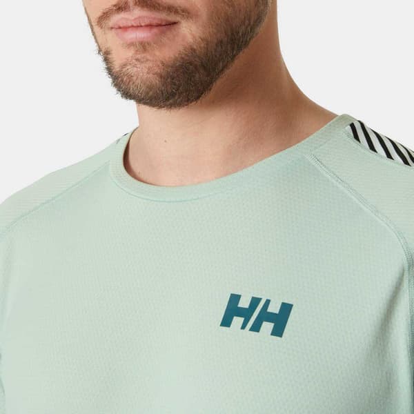 Helly Hansen Lifa Active Stripe T-shirt Med Lång ärm Grönt 2XL Man