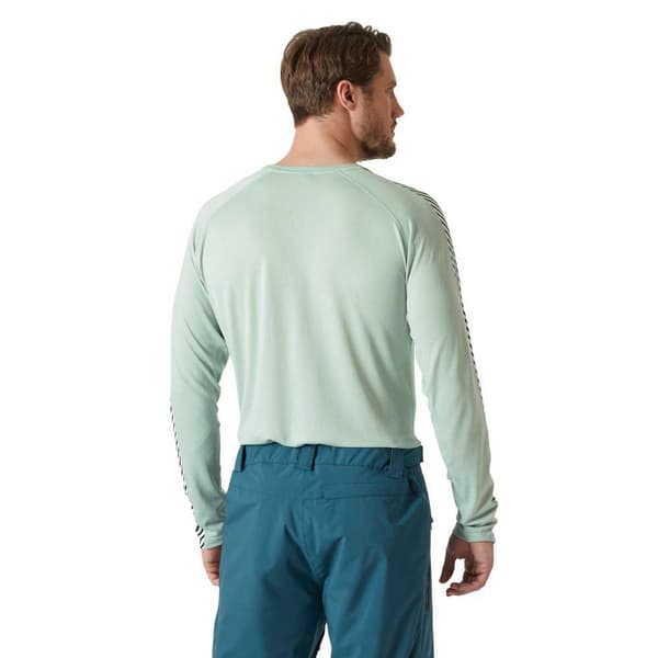 Helly Hansen Lifa Active Stripe T-shirt Med Lång ärm Grönt 2XL Man