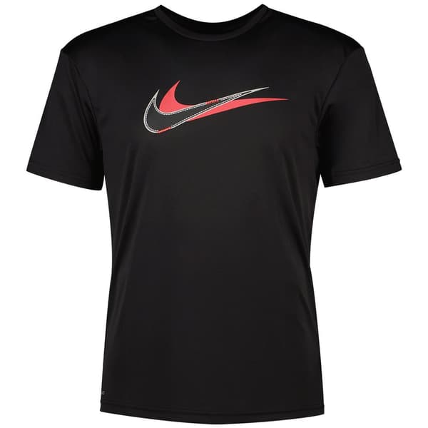 Nike Swim Hydroguard T-shirt Med Korta ärmar Svart XL Man