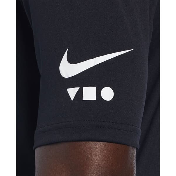 Nike Swim Lead Line Hydroguard Lyhythihainen T-paita Musta S Mies